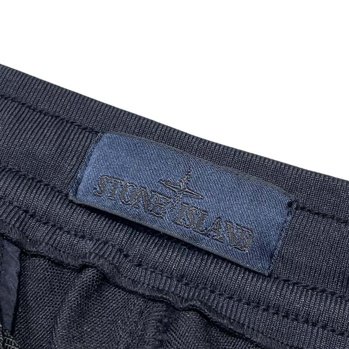21aw STONE ISLAND R-Nylon Twill Track Pants ストーンアイランド ナイロンツイル トラックパンツ 黒 30 店舗受取可 STONE ISLAND Stone Project Shadow Onu