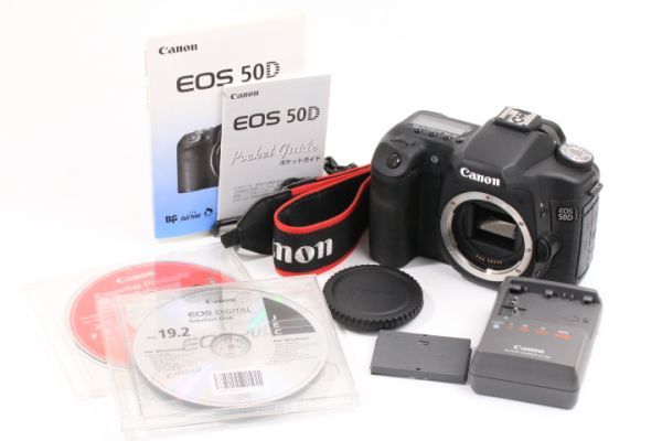 211336 キャノン CANON EOS 50D Black APS-C シャッター回数 15400回弱