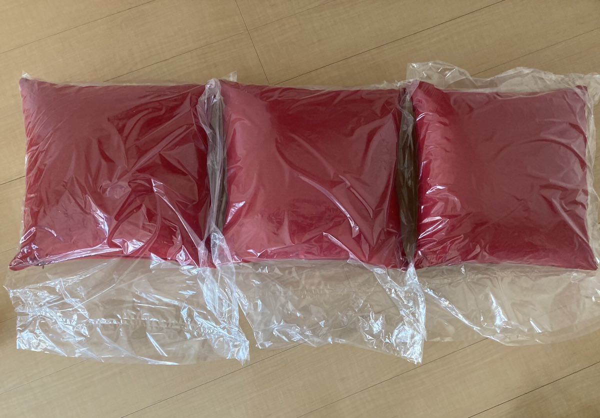 ☆supreme Jules Pansu Pillows (Set of 3) Red赤/シュプリーム