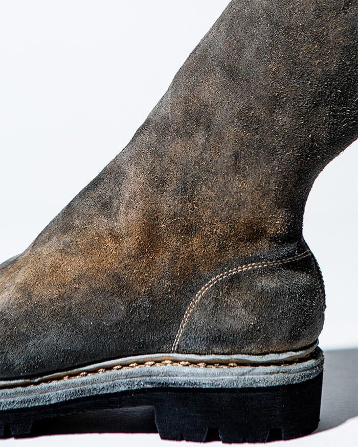 nonnative 40th NN-F4053 BACK ZIP BOOTS HORSE LEATHER by GUIDI 