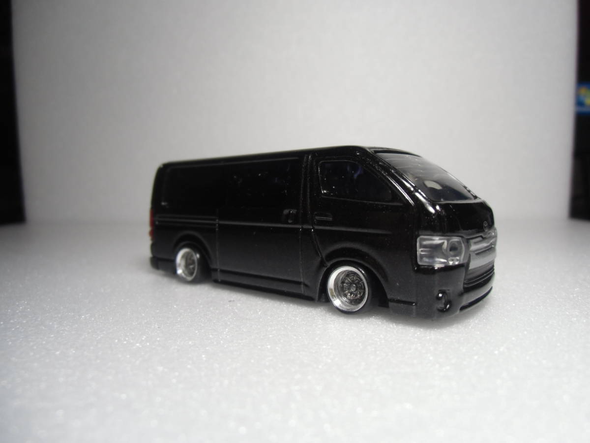 車高短 深リム カスタム改造 トミカ No 113 トヨタ ハイエース 1 64 乗用車 売買されたオークション情報 Yahooの商品情報をアーカイブ公開 オークファン Aucfan Com