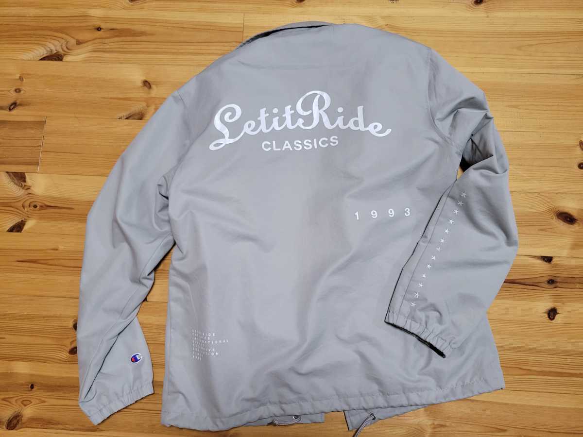 レットイットライド コーチジャケット let it ride ナノユニバース 