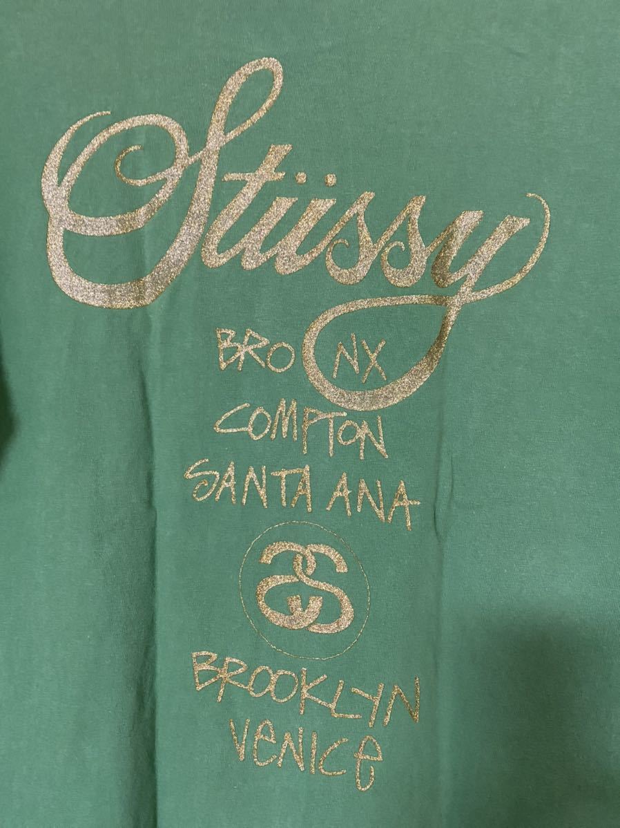 ステューシー stussy STUSSY 25周年記念限定Tシャツ ワールドツアー M 