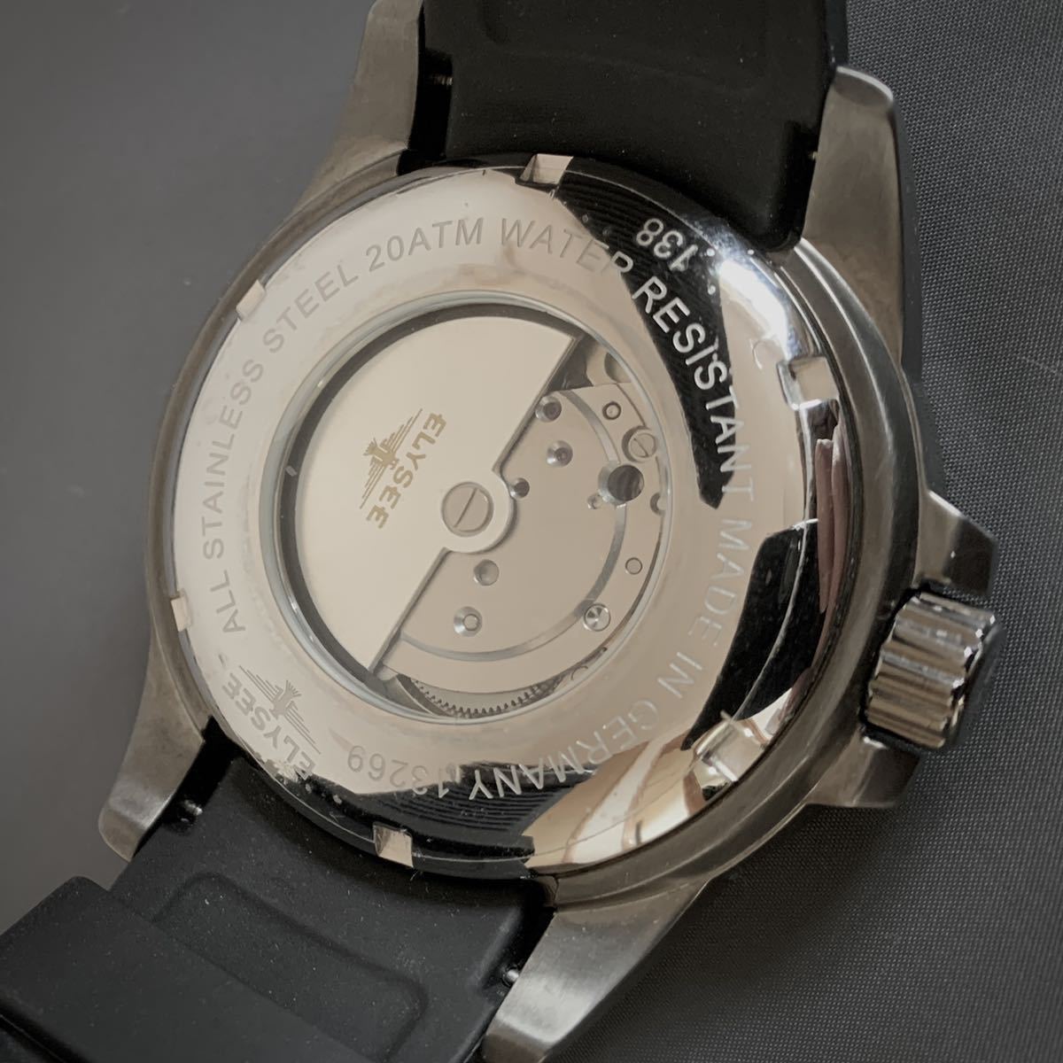 ドイツ製 ELYSEE エリーゼ 自動巻 ダイバーズ ウォッチ ダイバー 時計  