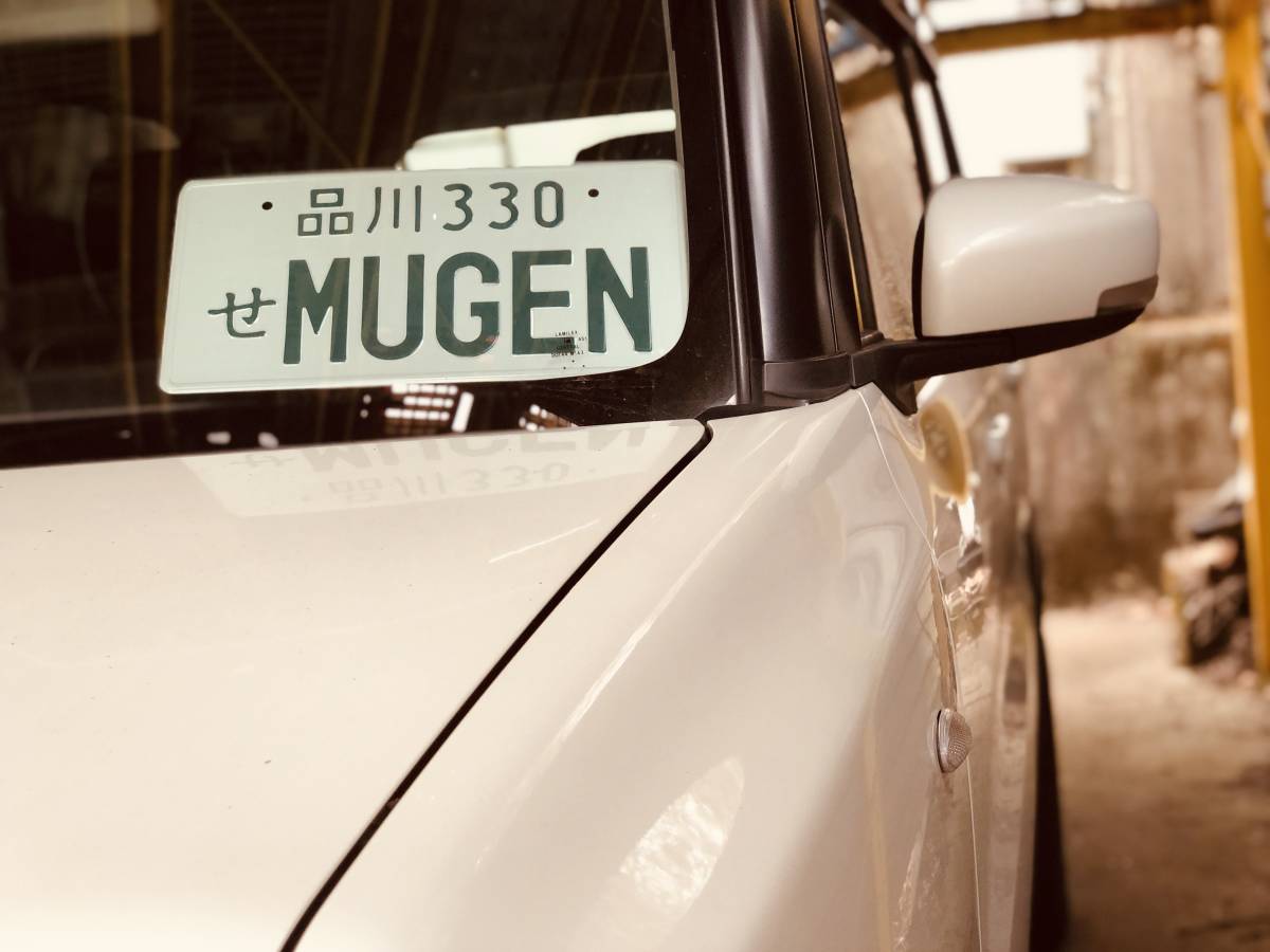 車 シビック 展示用 ナンバープレート EG6?