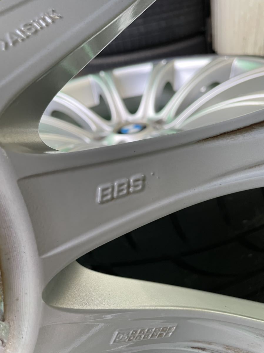 希少 BMW Mスポーツ 純正 BBS製RD232/RD233 E60 M5 19インチタイヤ 