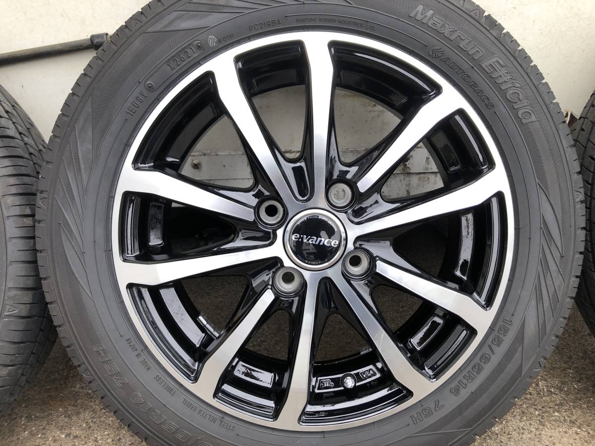 14インチ ホイール・タイヤセット evance エヴァンス（EVANS ドラム 