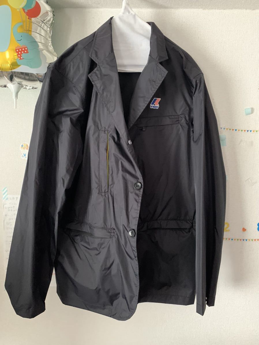 Engineered Garments×k way ナイロンジャケット 黒 Engineered Garments k-way black jacket ナイロンジャケット