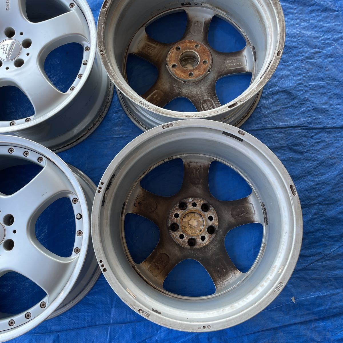 希少 Carlssonカールソン 20インチ 20×9.5J+45 PCD112-5穴 ハブ径約 