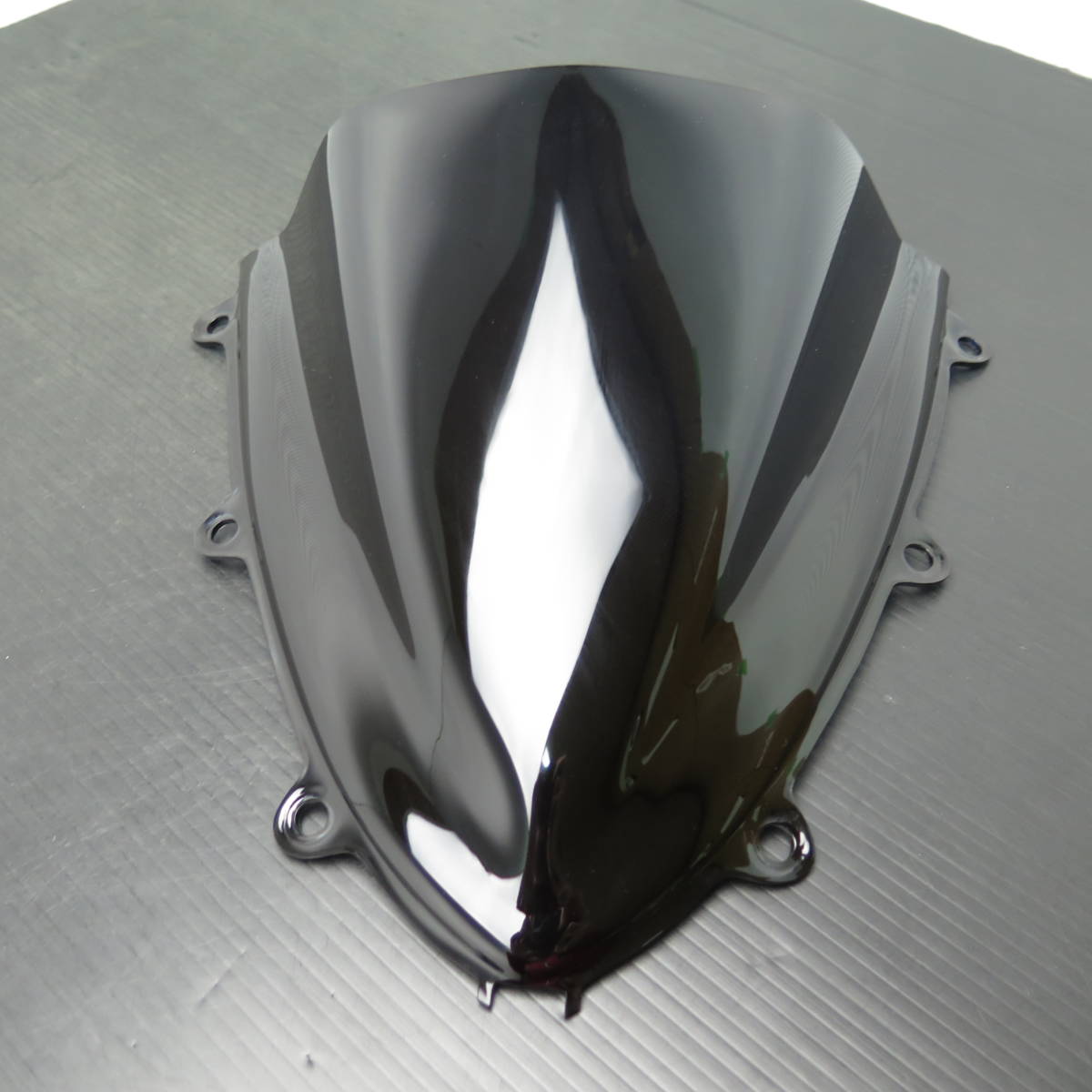 ◆CBR1000RR 2008-11年 (SC59前期) 社外ダブルバブルスクリーン ウインドシールド スモークグラデーション ホンダ 220309H9