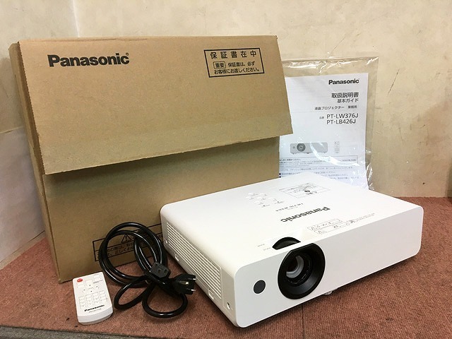 MHD01352相 パナソニック 業務用 液晶プロジェクター PT-LW376J 使用