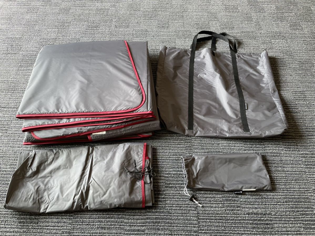 snow peak エルフィールド専用 マット&シートセット スノーピーク はら