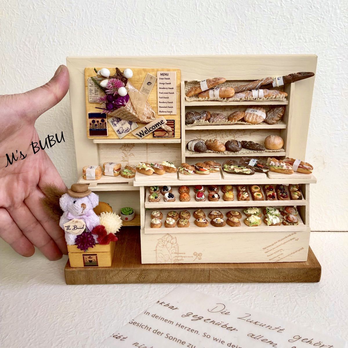 ミニチュア ドールハウス ベーカリーmサイズ ハンドメイド 樹脂粘土 ミニチュア雑貨 ドールハウス 売買されたオークション情報 Yahooの商品情報をアーカイブ公開 オークファン Aucfan Com