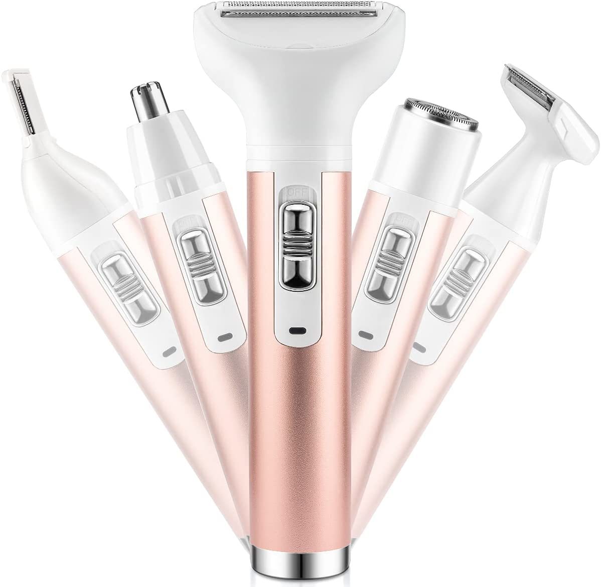 【新品・未使用】1台5役 女性用 レディースシェーバー_1