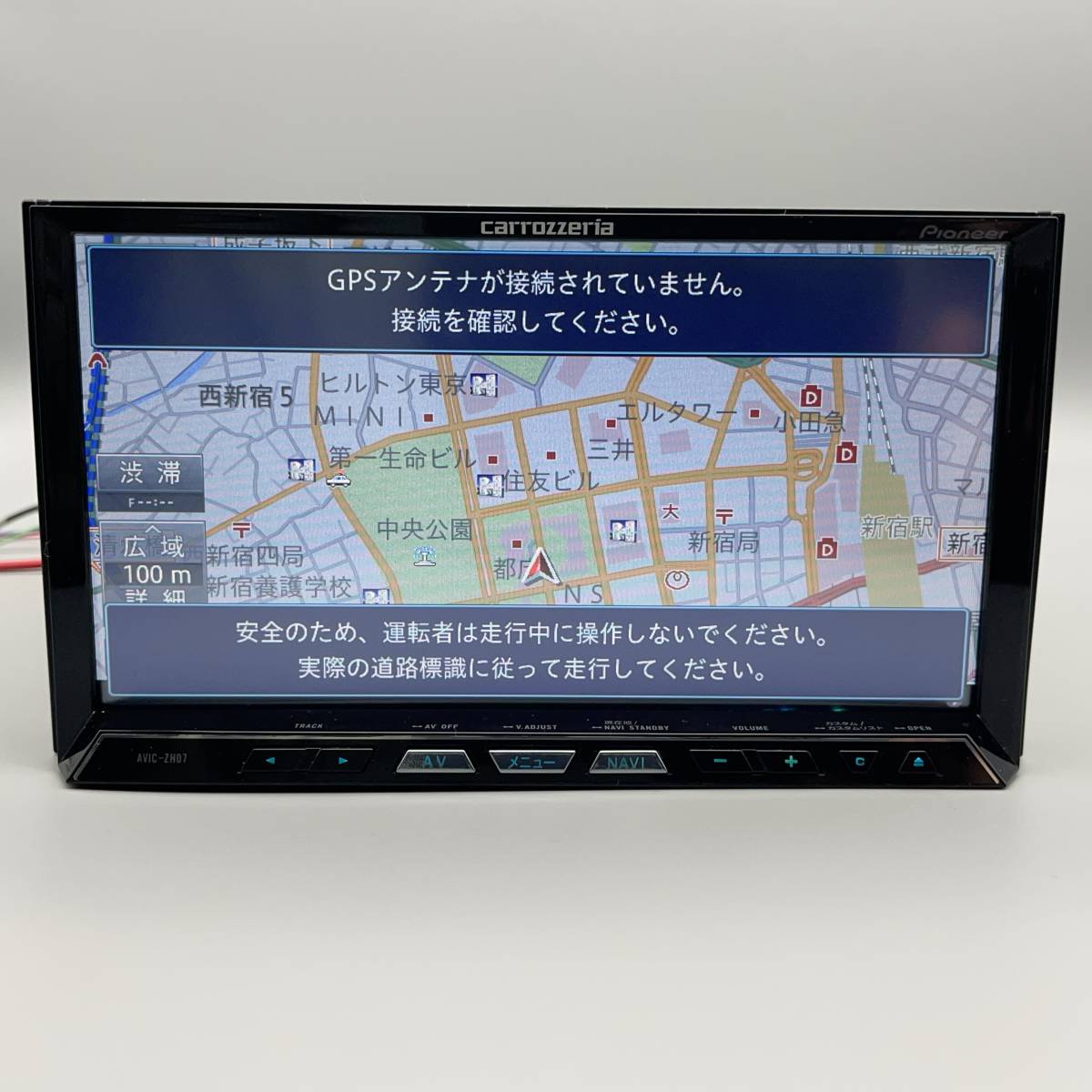 最新地図2.1.0版更新済 最新オービス サイバーナビAVIC 