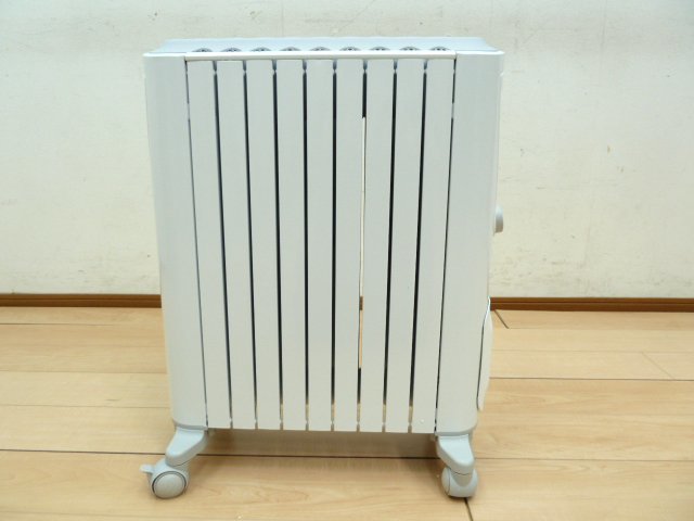 デロンギ ベルカルド オイルヒーター RHJ75V0915-GY フィン9枚 暖房 10