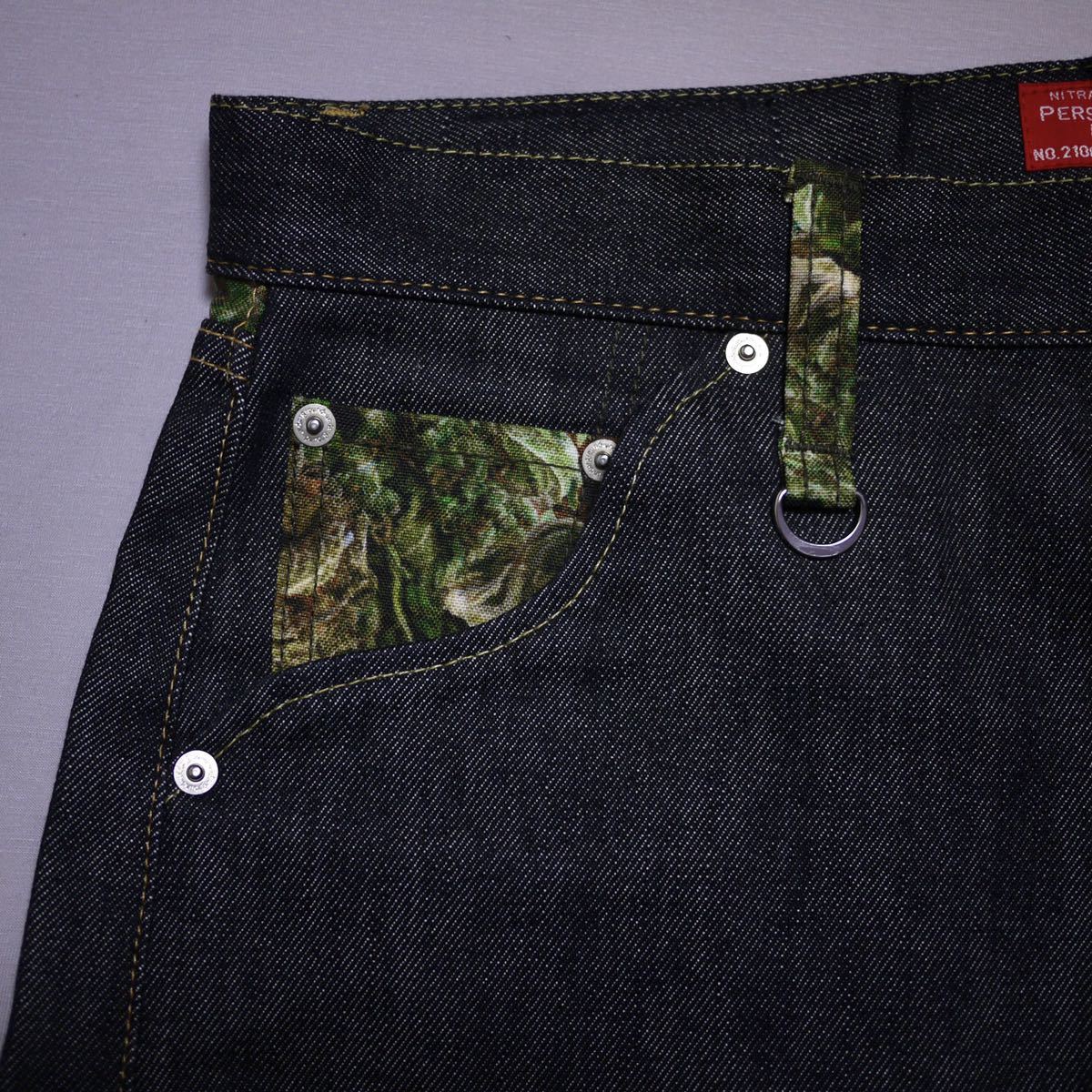 美品 NITRAID REAL WEED DENIM PANTS Size 36 ナイトレイド リアル 