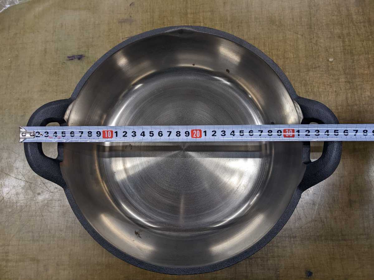 □未使用品□希少□山王堂□天ぷら鍋□久慈砂鉄□調理器具□(てんぷら