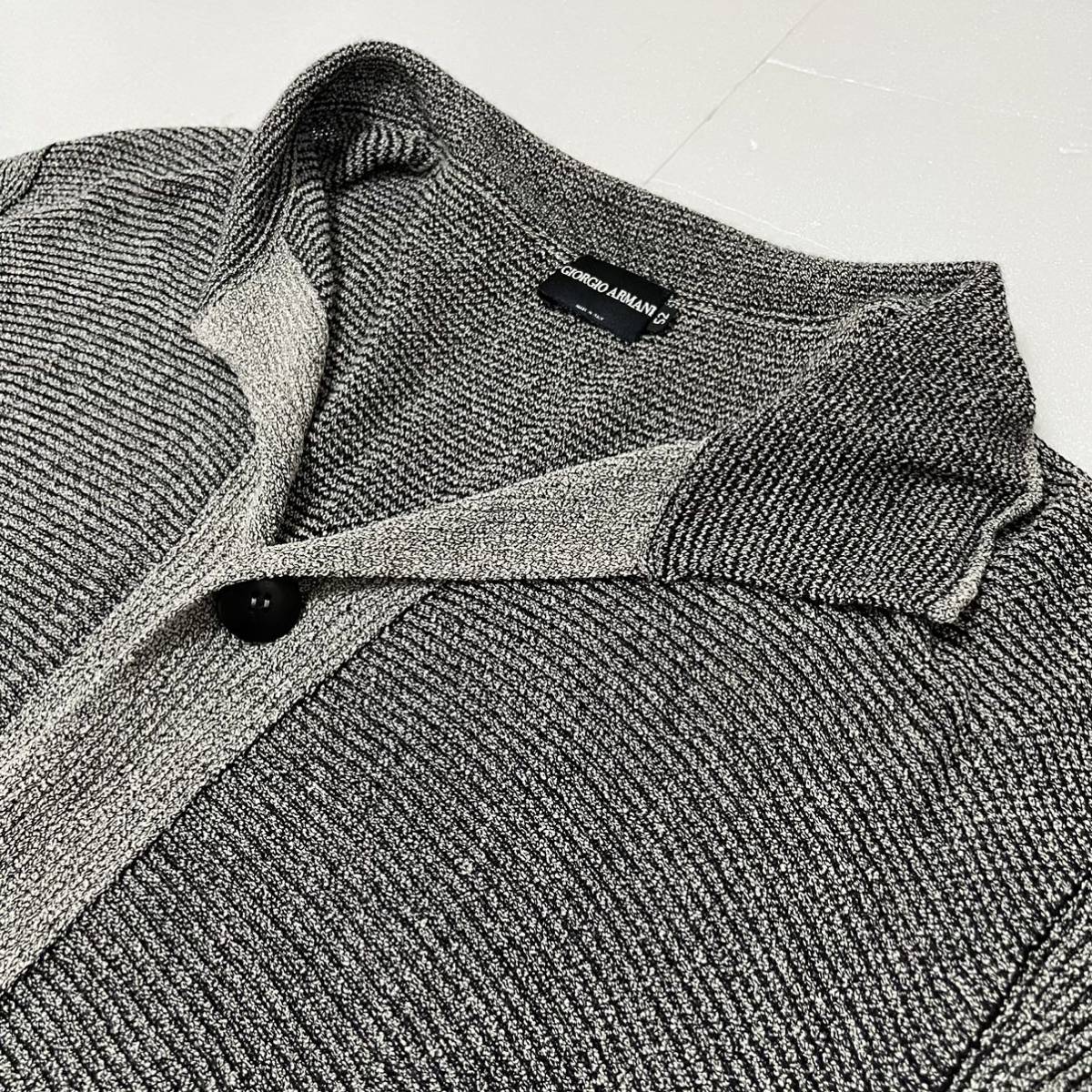 GIORGIO ARMANI【極上のシルク、カシミヤ混】ジョルジオアルマーニ 