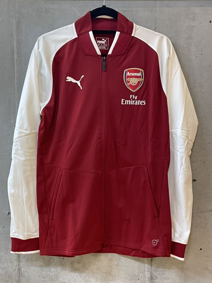 格安，限定セール Arsenal アーセナル ジャージ ジャケット PUMA プーマ Lサイズ 裏起毛(プーマ)｜売買されたオークション情報、yahooの商品情報をアーカイブ公開 - オークファン ジャージ