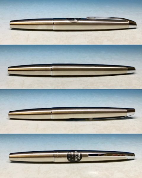 PILOT パイロット μ ミュー ペン先一体型万年筆 F H1176 細字