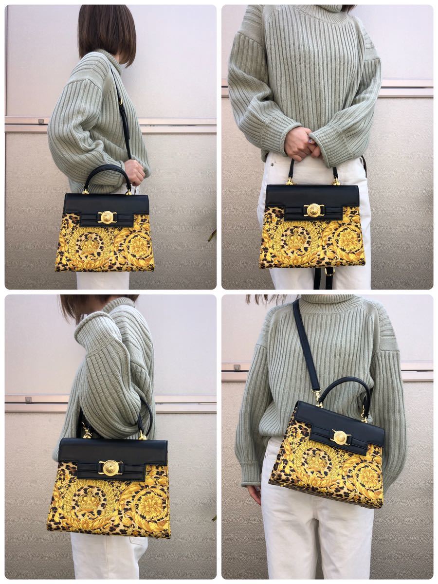 GIANNI VERSACE ヴェルサーチ 2wayバッグ ショルダーバッグ