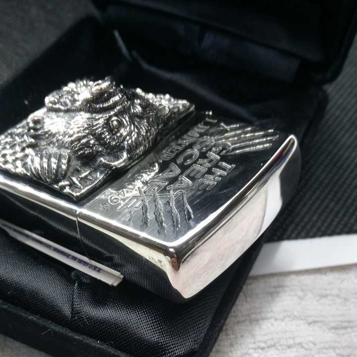 ☆11 熊 猛獣グリズリー『THE GREAT ESCAPE重厚アイコン』限定品 Zippo 