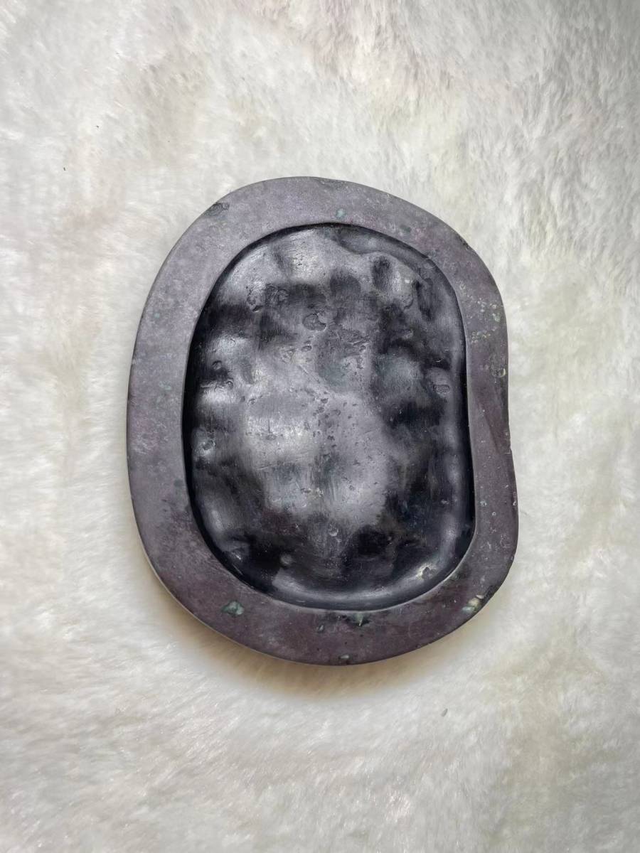 古硯 唐硯 箱付き 検索：端渓硯 中国美術 古玩 硯石 文房四宝 書道 古玩