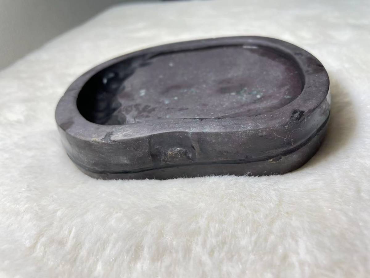 古硯 唐硯 箱付き 検索：端渓硯 中国美術 古玩 硯石 文房四宝 書道 古玩