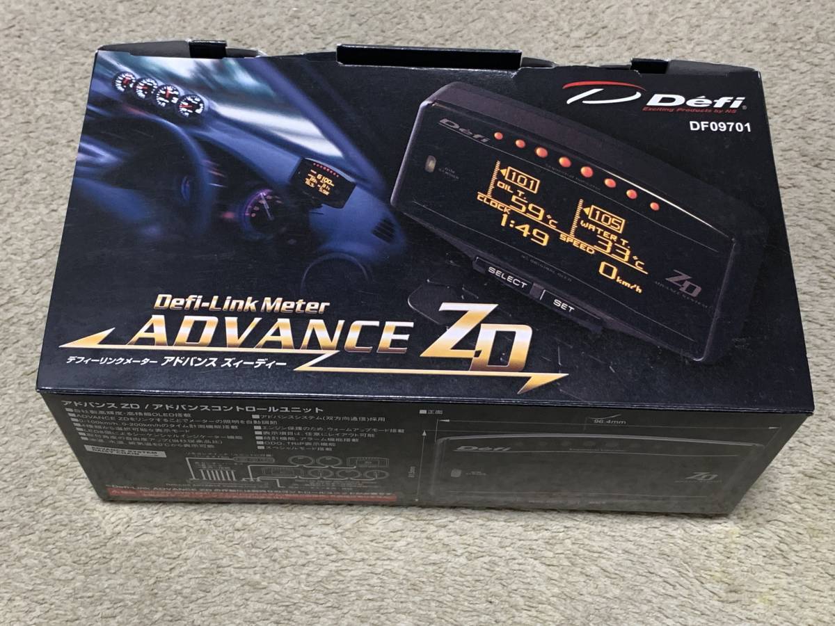 ZD Defi Advance Meter ADVANCE Defi-Link DEFI Link Club Unit 