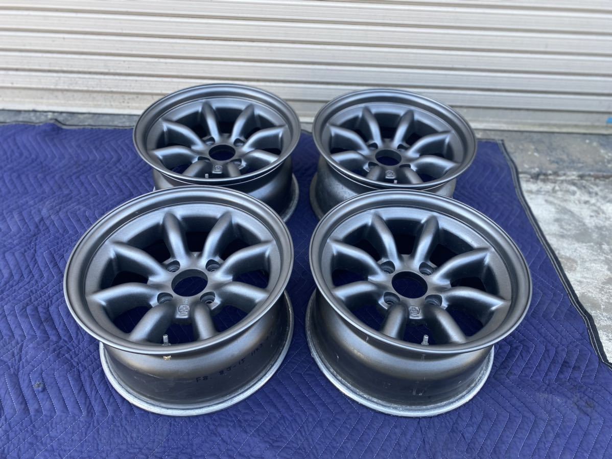 ワタナベ 15インチ 8J 4本セット ホイール RSワタナベ F8 15インチ 8J 