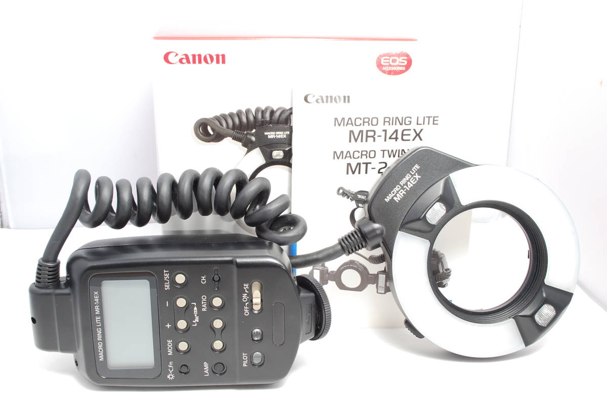 人気SALE，お得 〓外観綺麗〓Canon キャノン マクロリングライト MR-14EX