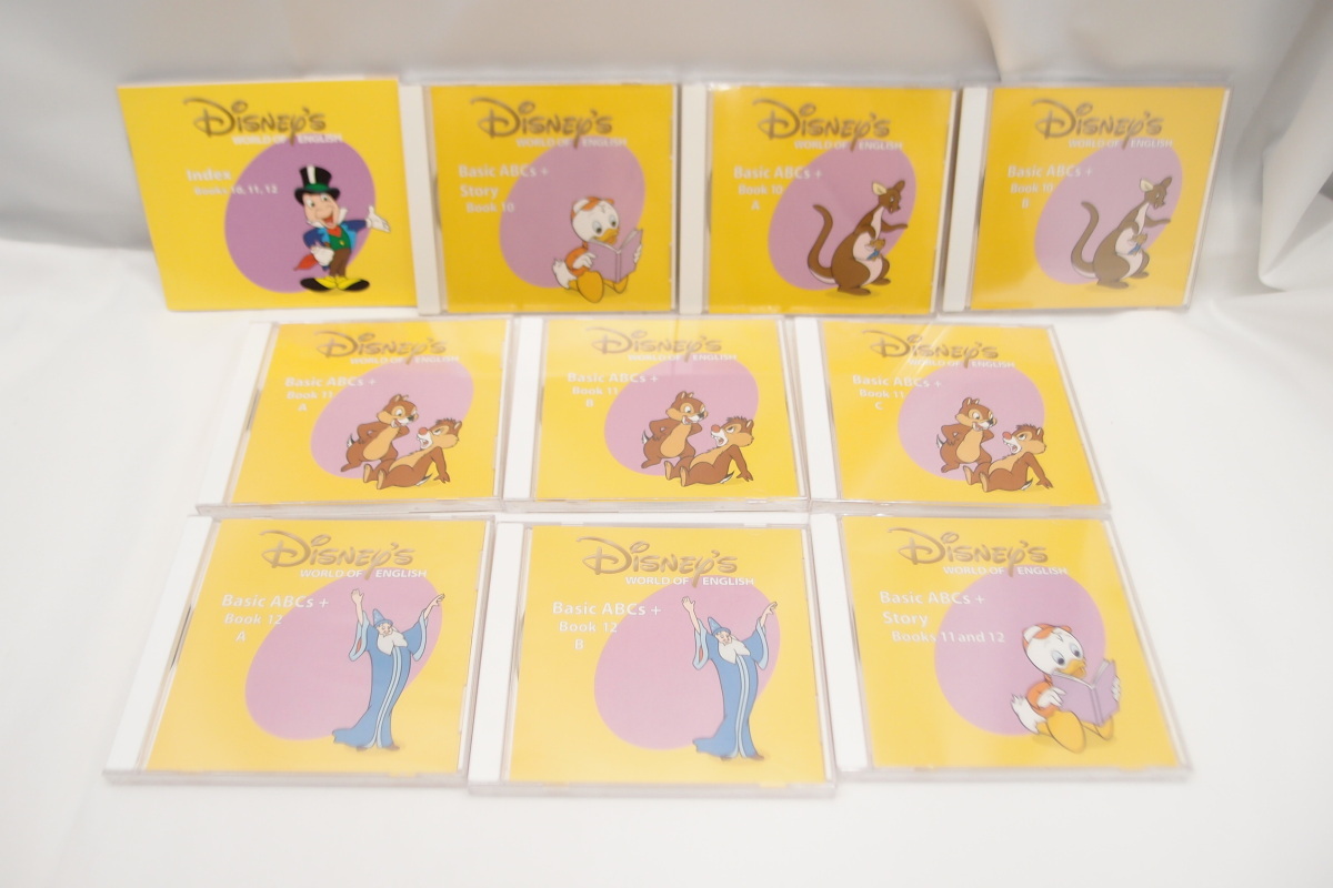 CD未開封 Disney DWE ディズニー英語システム Basic ABCs CD35枚セット 