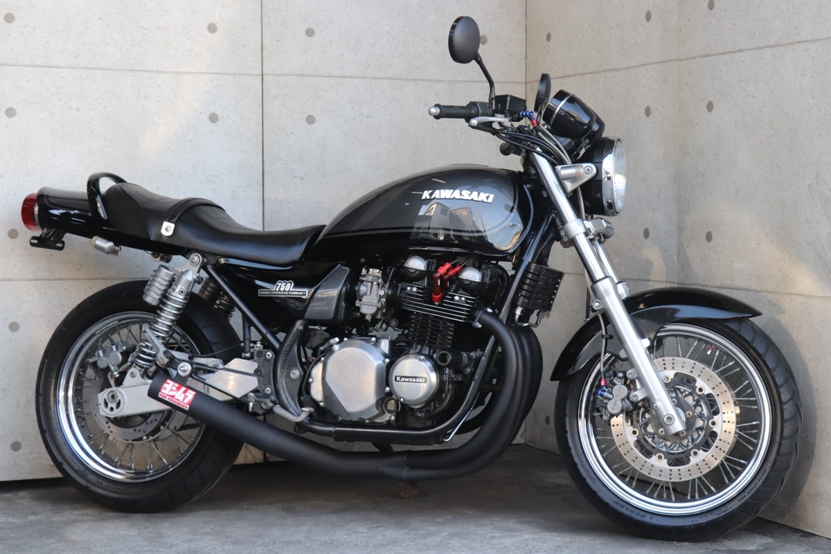 横浜～ Kawasaki ゼファー750RS 平成9年式 D1 Z2ブラック火の玉 