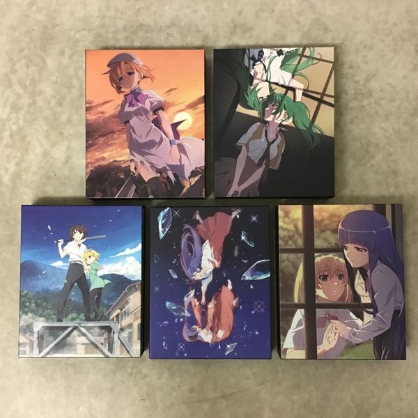 1円～ Blu-ray ひぐらしのなく頃に 業 初回生産版 1～5巻セット 収納  