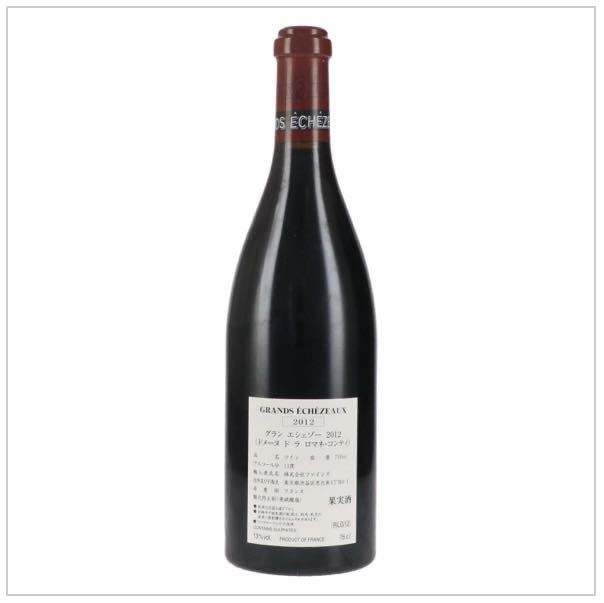 DRC グランエシェゾー 2012 Grands Echezeaux 750ml / ロマネコンティ