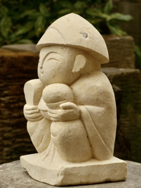 石仏 山の神 豊作祈願 田の神様 田の 田の神様の石像h29cm／6kg