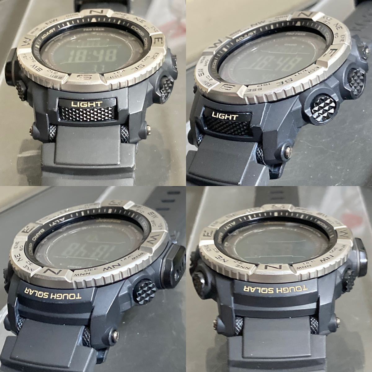 極美品 箱説タグ付PROTREK PRW-3510-1JF タフソーラー 電波受信 電波  