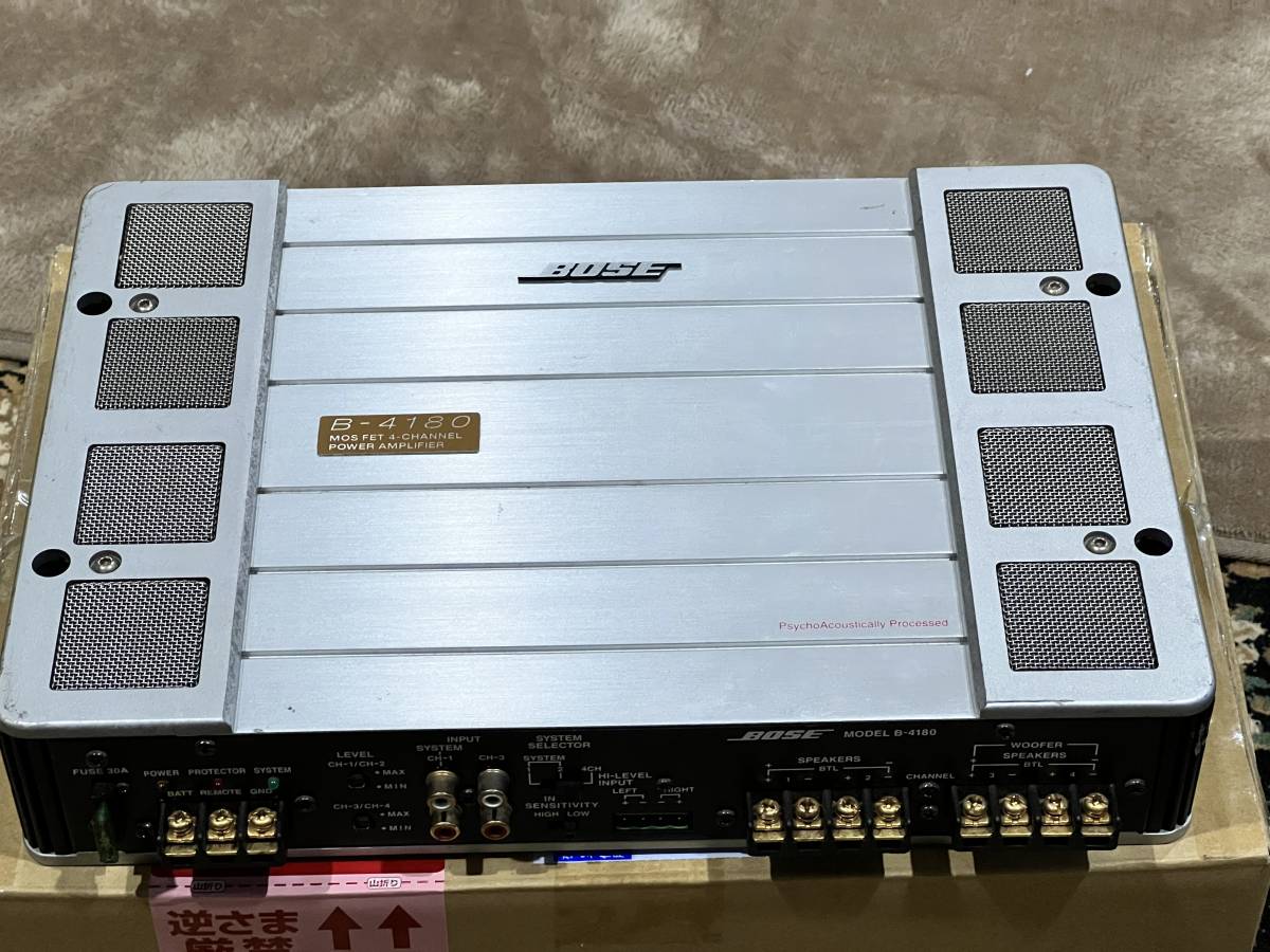 BOSE B-4180 カーアンプ BOSE B-4180 - BOSEの人気アイテム 2ch カー
