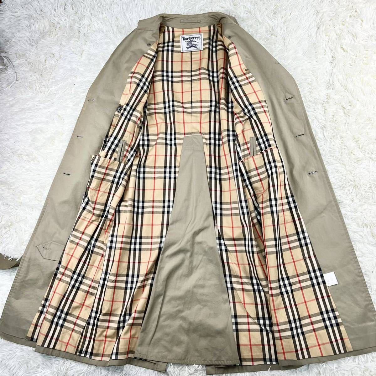 未使用級 バーバリー Lサイズ【希少なビッグサイズ】Burberry トレンチ