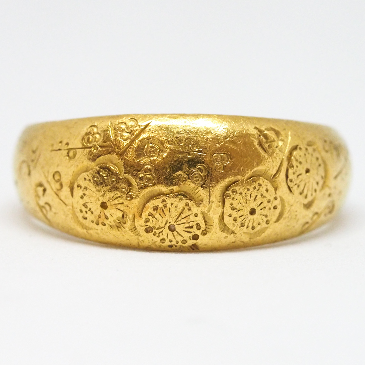 K24 純金 メビウスリング 3.31g指輪 リング 刻印あり ハンドメイド 金