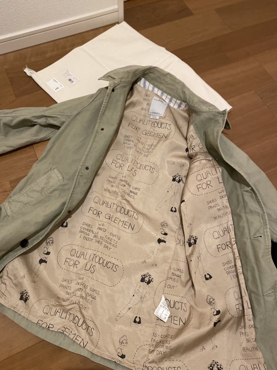 visvim HERGE COAT DMGD CHINO 1(ジャケット、上着)｜売買された