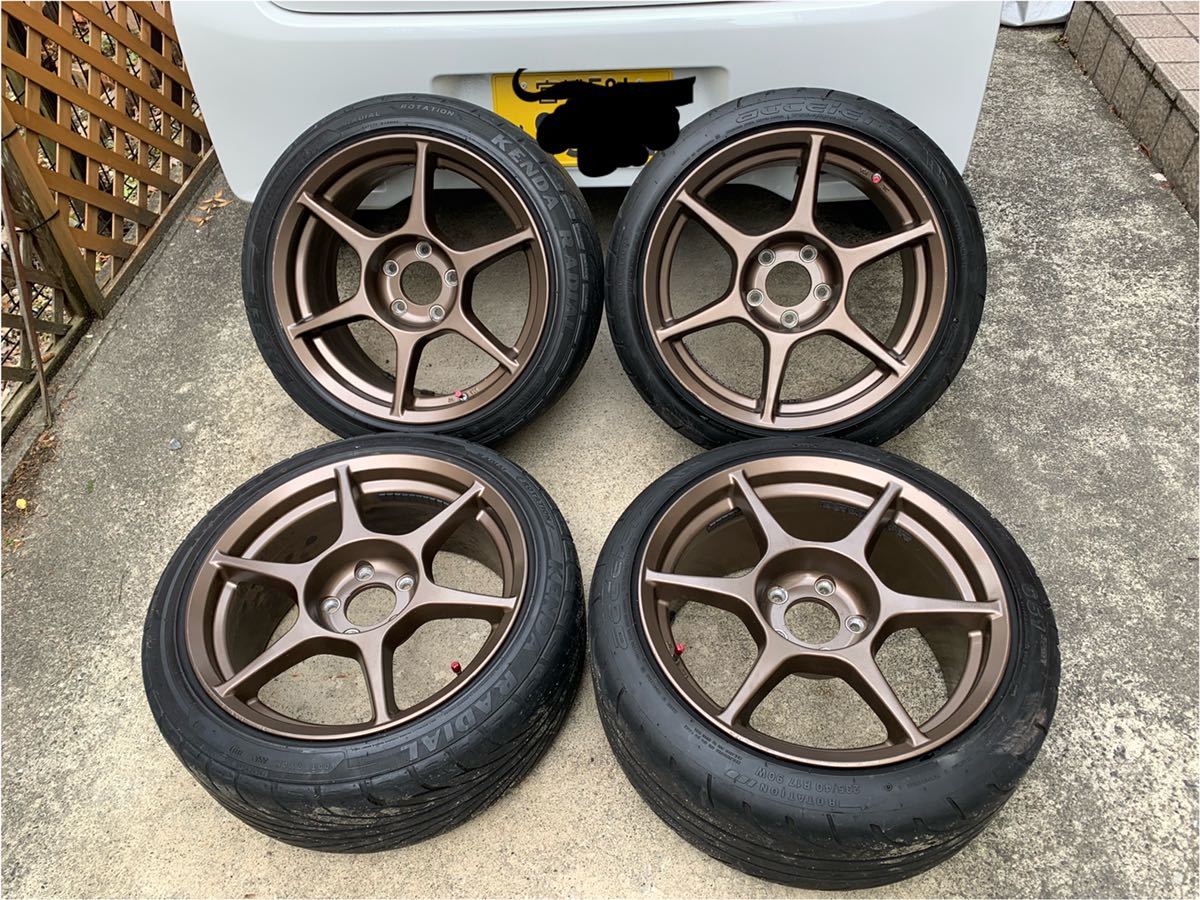 P1レーシング Racing 17インチ 8J 9J バーディクラブ 180SX シルビア  