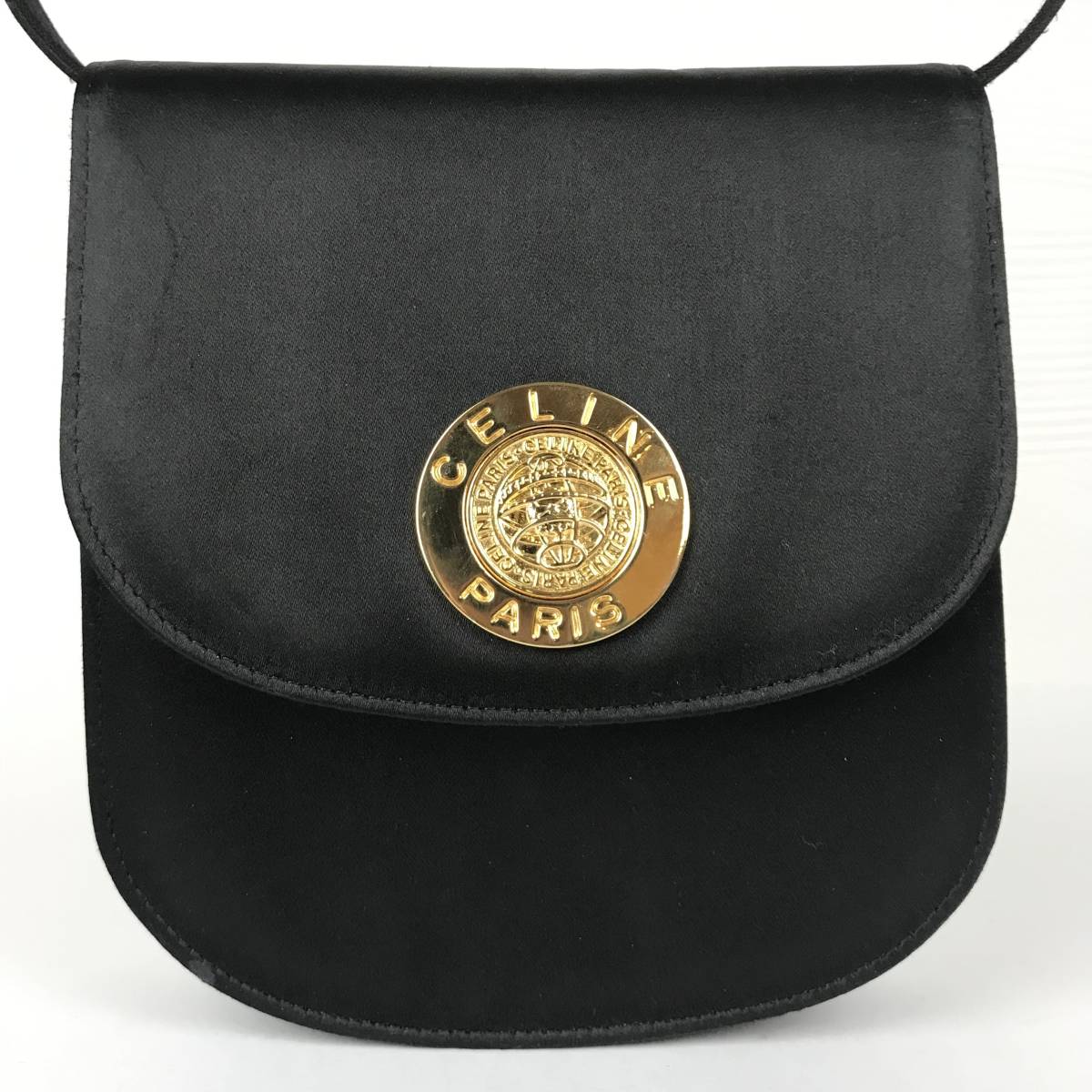 伝説の逸品/タグ付き美品/極希少】CELINE セリーヌ 地球儀ロゴ 