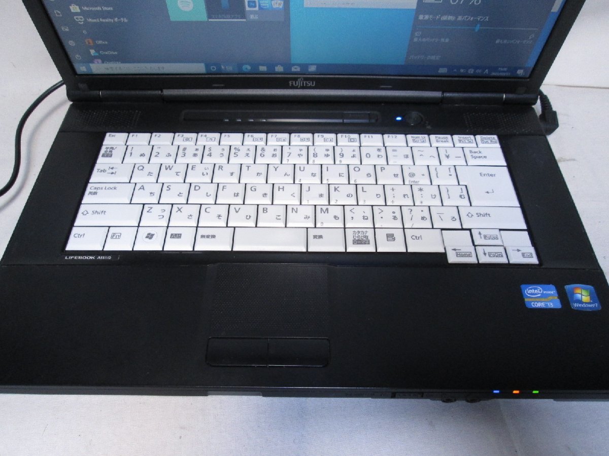 富士通 LIFEBOOK A A561/D FMVNA5CE Core i3 2350M 2.3GHz 4GB 128GB 富士通 LIFEBOOK A A561/D FMVNA5CE Core i3 2350M 2.3GHz 4GB 128GB