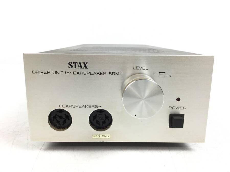 Stax SRM-1 スタックス ドライバーユニット◇ジャンク品 【公式通販】