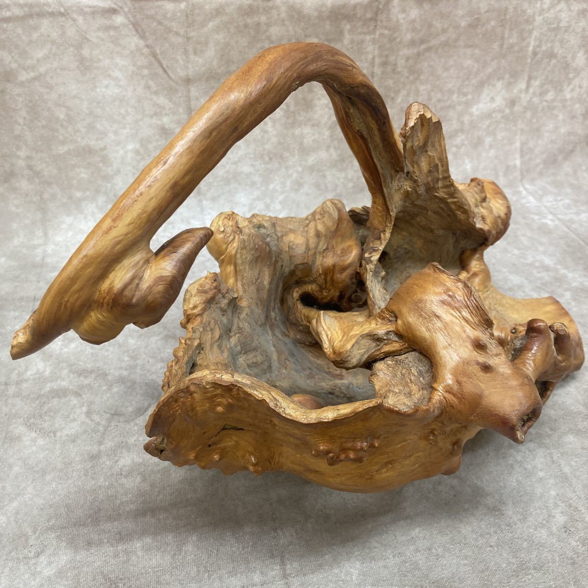 木株のオブジェ