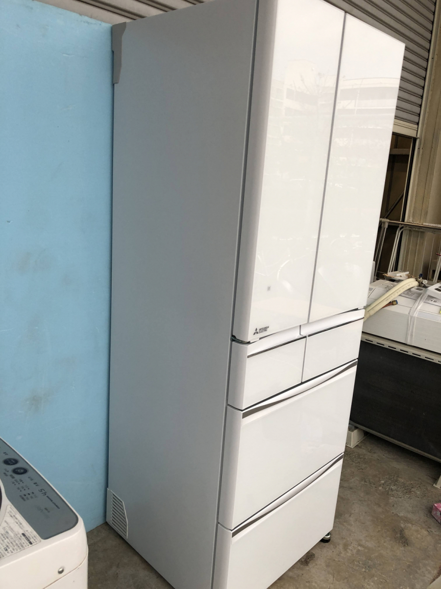 MR-MX46E 三菱 冷蔵庫 2019年製 - 冷蔵庫 