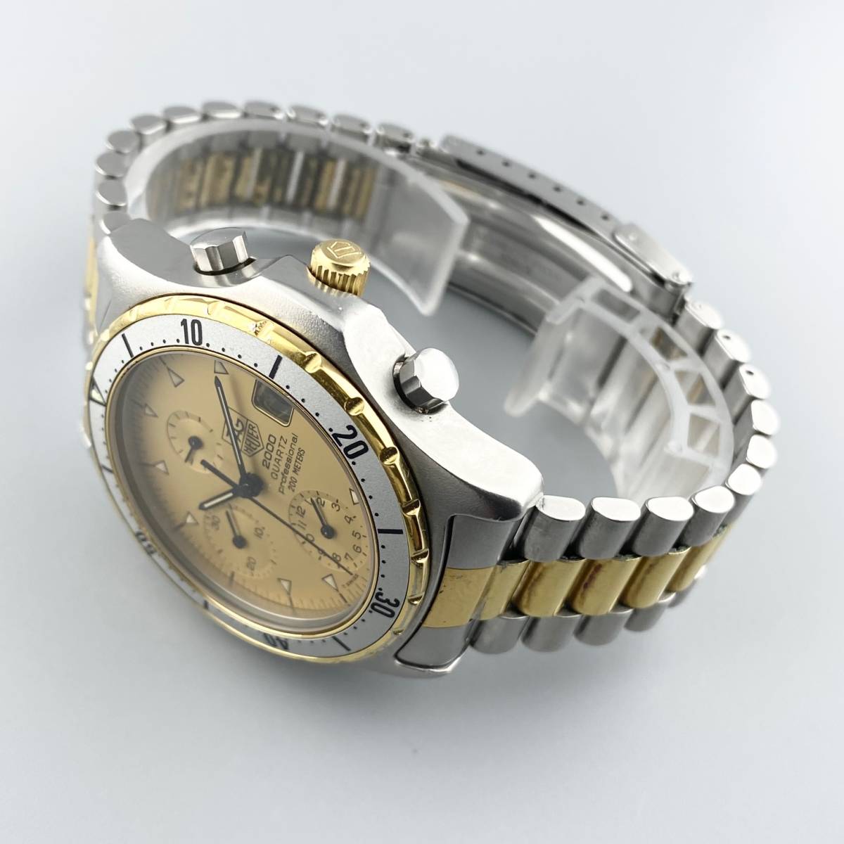 1円〜】TAG HEUER タグ ホイヤー 腕時計 メンズ 2000シリーズ クロノ 