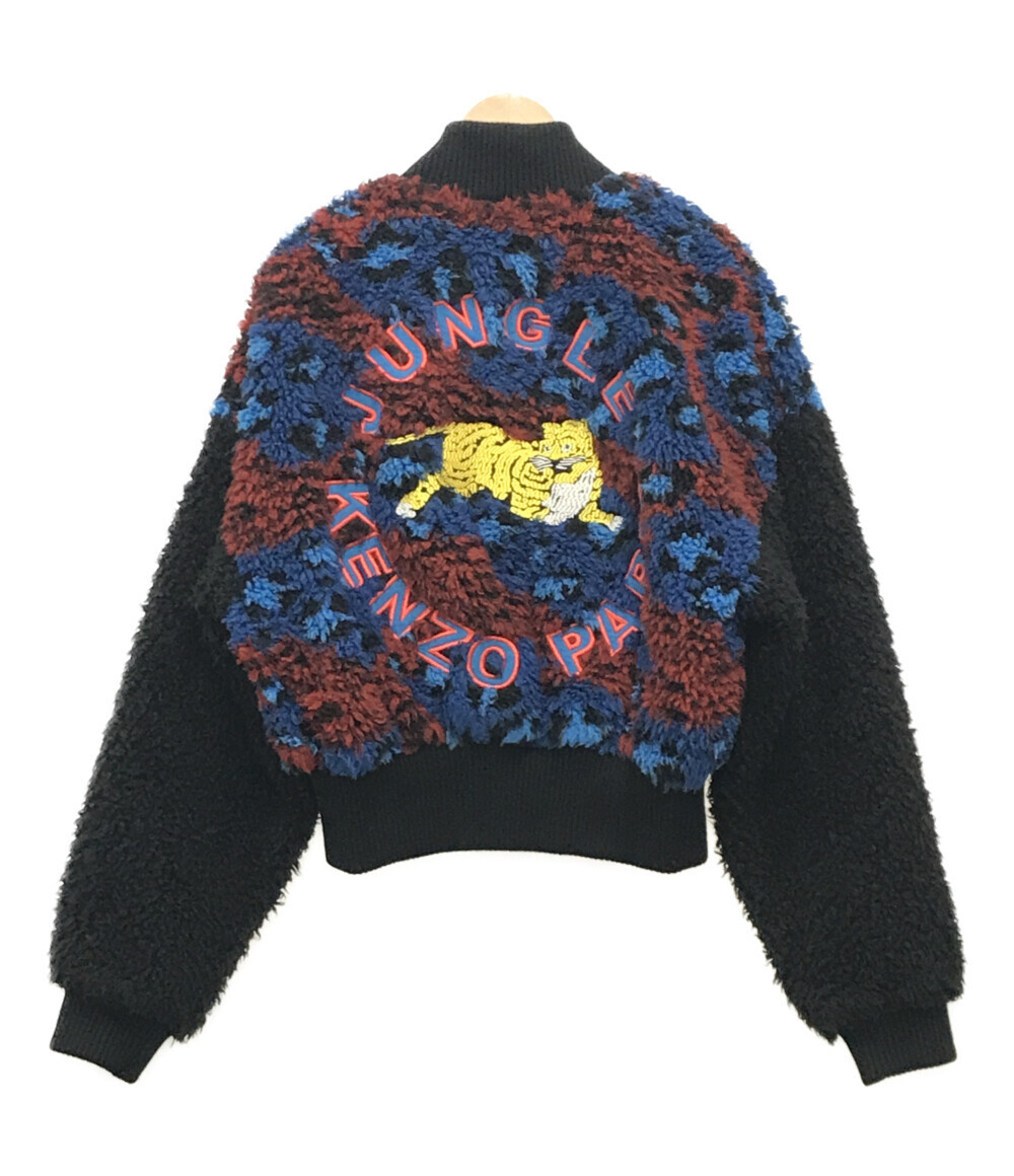 エイチ＆エム×ケンゾー ボアジャケット ブルゾン バックプリント レディース SIZE 6 (M) H＆M×KENZO